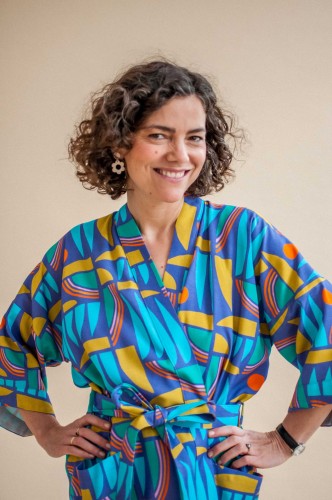 Bamboo kimono in Lagoon