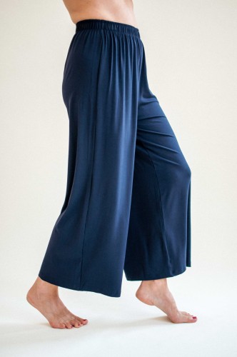 Bambusowe spodnie Poppy in Navy Blue
