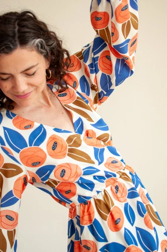Kopertowa sukienka Primrose in Call Me Poppy